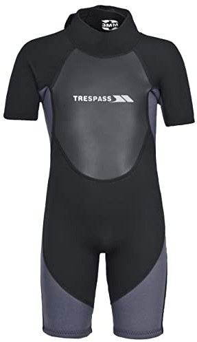 Trespass Scuba Traje de Buceo, Negro (Blk), 5/6