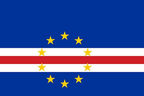 magFlags Bandiera XXS Capo Verde | Bandiera Paesaggio | 0.24 m² | 40x60cm