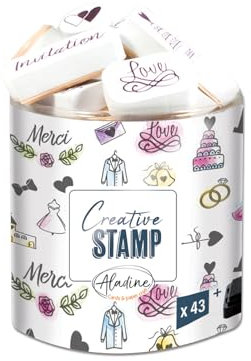 Aladine - Creative Stamp Hochzeit, 03702, Einheitsgröße