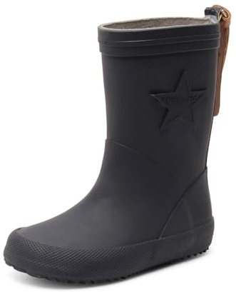 Bisgaard Unisex Kinder Rubber Boot Star Gummistiefel, Blau, 32 EU Schmal