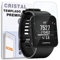 REY Protector de Pantalla para Garmin Forerunner 35 - Forerunner 30, Cristal Vidrio Templado Premium