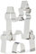 Städter 216624 Ausstechform, Edelstahl, Silber