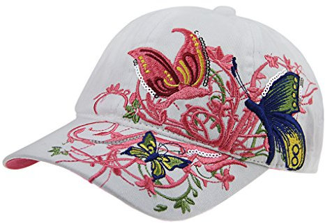 QCHOMEE Baseball Caps Baseballkappe Baseball Cap Kappe Mütze Schirmmütze Faltbarer Basecap Snapbackhut Sonnenschutz Sport Hat Sonnenhut Baseballmütze Modischste Shade Hat für Jungen Mädchen (Weiß 2)