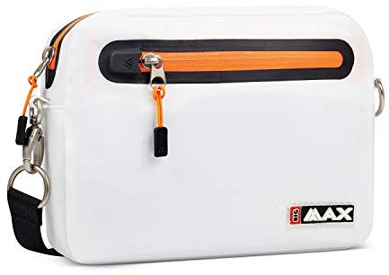 Big Max Aqua Value Bag Golf Clutch Unisex Tragetasche (White/Orange)