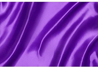 Tessuto Raso Tinta Unita Pesante Lucido Addobbi Costume Carnevale alto 150 Cm