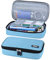 Chelory Pencil Case Large Capacity Pencil Cases Big Pencil Bag Pen Pouch for Boys Girls Teen Students High Storage Stationery School Office Organiser Supplies Makeup Bag Adults, Light Blue