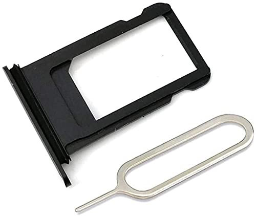 Lazyouth Tiroir Carte SIM de Remplacement Compatible avec iPhone 7 Plus 5.5 (Noir)
