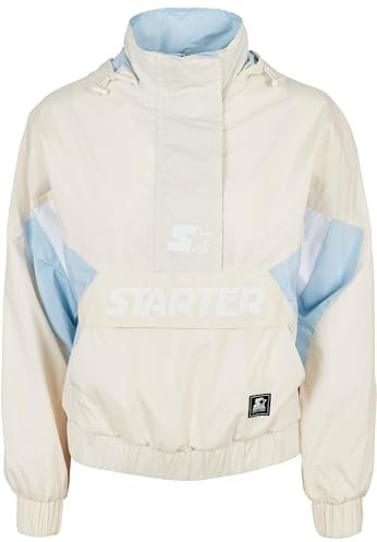 STARTER BLACK LABEL Damen Ladies Starter Colorblock Halfzip Windbreaker palewhite/icewaterblue, L