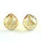 Colors K9 Crystal Hanging Ball Glass Prism Feng Shui Faceted Balls Tree Wedding Parting Hotel Decoration,Champagne,20mm 2pcs