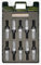 OMP Speed Juego de 20 Tornillos Acero con Protector de Aluminio de Colores M12X1.5 Llave de 17-19 Largo 28mm con Protector Gris de Aluminio 7075 + DIN 12.9
