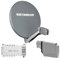 Kathrein CAS 90 gr Sat-Antenne multifeedfähig Graphit (grau) - 12 Teilnehmer