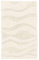 RugVista Breeze Tapis de Bain Moderne, 50x80 cm, Rectangulaire, Poil Court, Lavable en Machine jusqu'à 30°, Salle de Bain, Toilette, Antidérapant, Blanc