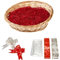 ADEPTNA Premium Wicker Gift Hamper Basket Kit Create Your Own Festive Present – Includes Cellophane Bag Ribbon and Wood Wool (NATURAL)