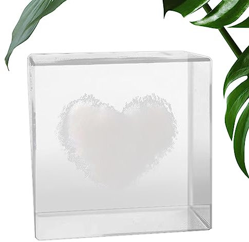Hemousy Würfel-Briefbeschwerer, Kristall-Briefbeschwerer | 3D-Würfel-Desktop-Würfel-Briefbeschwerer - Bastel-Briefbeschwerer, Kunstdekoration für Nachttisch, Schrank, Schlafzimmer