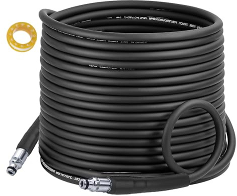 6m High Pressure Hose for Bosch Pressure Washers Universal Aquatak AQT | Reinforced Hose for Bosch UniversalAquatak 125/130/135, AQT 33-10, AQT 33-11, AQT 35-12, AQT 37-13, AQT 40-13, AQT 42-13