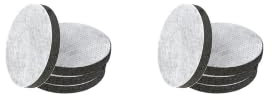 8 Pack Water Filter Discs, Micro Disc Replacement for Brita Fill and Go Water Filter Bottles, Reduce Chlorine, Microparticles and Other Impurities