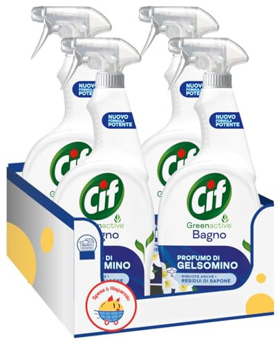 Detergente Bagno al Gelsomino – 650 ml – Pulizia Profonda e Profumo Fresco – Variazioni 4/8/12 Pezzi (4)