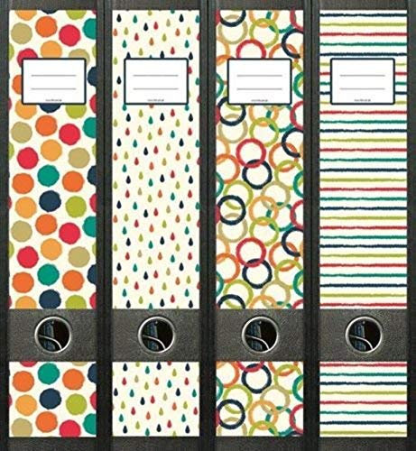 File Art AJ472 Design Etiketten Ordnerrückenschilder