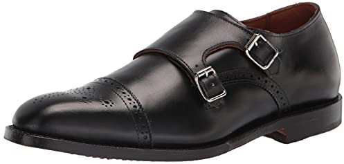 Allen Edmonds Men's St.John's Monk-Strap Loafer, Black, 13 UK