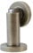 Stoppwerk Magnetic Door Stop - Antique-Look Stainless Steel Door Stopper incl. Fixing Material - Floor and Wall Mounting ø5cm H: 8.4cm
