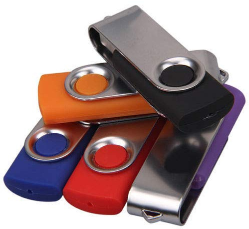 CYF-101 5 PACK - Real Capacity 1GB, 8GB, 32GB USB 2.0 Flash Drive Memory Stick Jump Thumb Pen U Disk, LOT (5 PACK - 64MB)
