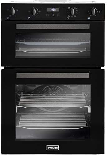 Stoves 444410217 BI902MFCT Built-in Multifunction Double Oven - Black
