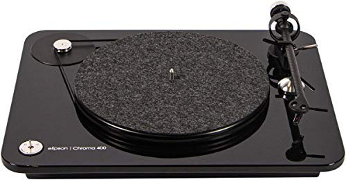 Platine Vinyle Elipson Chroma 400 - Made in France - Couleur Noir