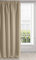 Eurofirany Logan Verdunkelung Vorhang Blickdicht Satin Kräuselband Gardine Einfarbig 1 Stk. Modern Wohnzimmer Schlafzimmer Kinderzimmer, Beige, 135x270 cm
