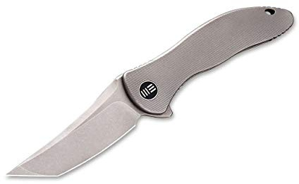 WE Knife Unisex – Erwachsene Synergy 2 Tanto Taschenmesser, Grau, 21