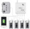 Tineer Chargeur de Batterie Multiple pour Drone Mavic Mini 2, Chargeur de Batterie 4PC avec Port USB pour Smartphone et télécommande Adaptateur de Charge Rapide