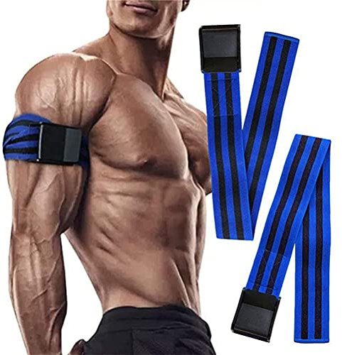 Ayaaa Occlusion Training Bands, Blutflussbeschränkungsbänder, Fitness-Trainingstourniquets BFR, 2 Stück