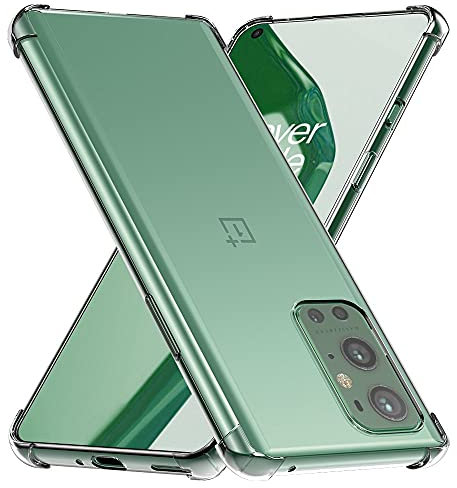 ebestStar - for OnePlus 9 Pro Case, Silicone Cover, Premium Protection, Ultra Clear Transparent, Reinforced Corners, Transparent