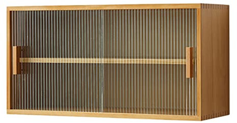 Massivholz Wandschrank für Haushalt & Arbeitszimmer - Wandschrank & Küchen-Anrichte (Wood, 80 * 30 * 35cm)