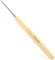 2 mm Häkelnadel, ergonomischer Griff für arthritische Hände, Holzgriff häkeln extra leichte Stricknadeln für Anfänger und Häkelgarn (2 mm)