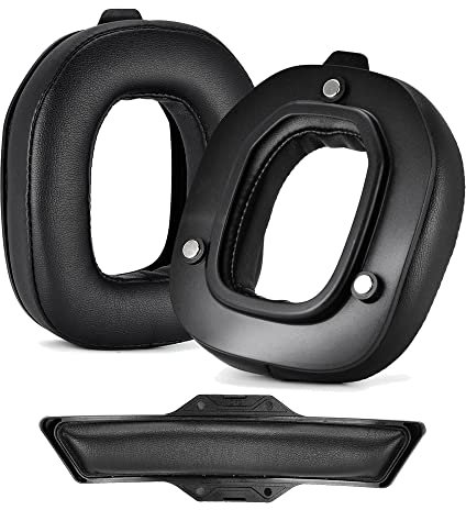 Ohrpolster + Kopfhörer für Logitech Astro A50 Gen 3 Generation Kopfhörer Kissen Ohrmuschel mit Magnet (Proteinhaut-Material)