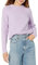 Amazon Essentials Damen Pullover mit Zopfmuster, Pastelllila, XXL