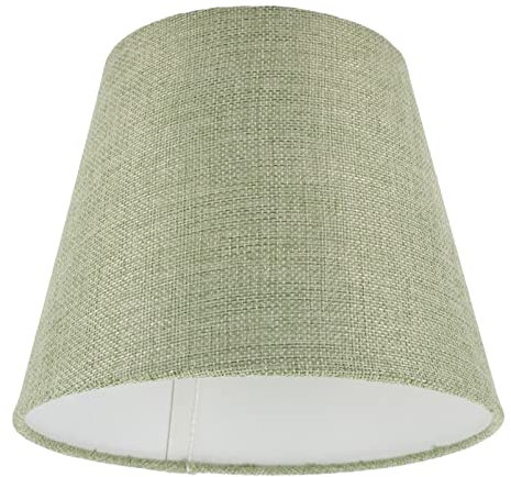 FRCOLOR Lampenschirm Aus Stoff Tuch Helle Farbtöne Lampenabdeckung Für Tischlampen Nachtlicht Schatten Hängelampe Einstecken Stehlampe Schmiedeeisen E14 Jahrgang Lampenschirmrahmen