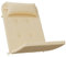 vidaXL Adirondack Auflage 2 STK., Sitzauflage für Gartenmöbel, Wasserabweisendes Sitzkissen, Stuhlkissen Gartenkissen, Beige Oxford Gewebe