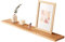 OAKERLAND Schweberegal aus Eiche Massiv, Wandregal Holz 90cm Wandboard für Badezimmer, Schlafzimmer, Wohnzimmer, Küche, Office, Waschküche usw (90 cm)