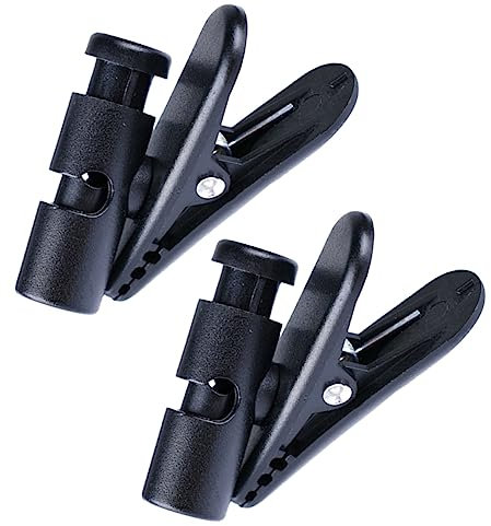 Gatuida 2pcs 360 Clips for Earphone Wire Shirt Clip Microphone Headphones Clothing Clip Earphone Wire Clothing Clip Earbud Wire Clip Headphone Clips for Clothing Line Rotatable To Rotate