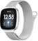 Issinlky Metallband Kompatibel mit Fitbit Versa 3/Fitbit Versa 4, Edelstahl Ersatz armband für Fitbit Sense 2/Fitbit Sense Smartwatch