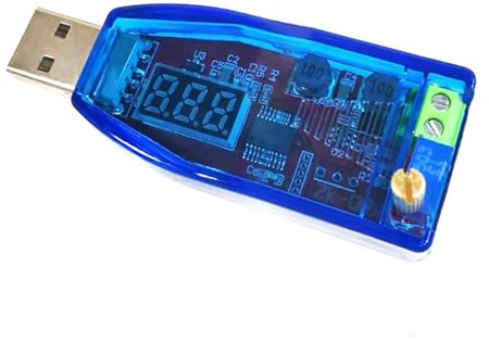 Ldabrye BoostBuck Konverter USB Step Up/Down Netzteil Modul 5V auf 1V-24V Einstellbarer Ausgang