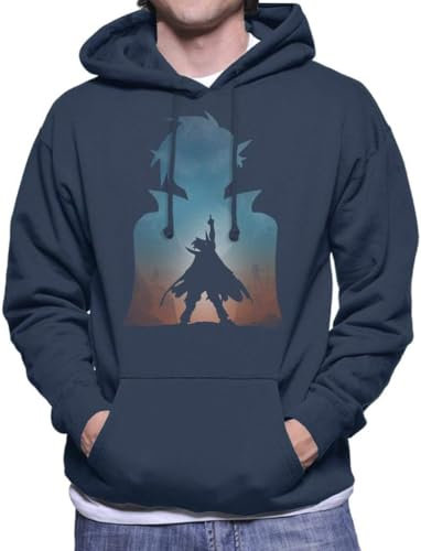 DFXBHW Team Gurren Lagann Men's Hooded Sweatshirt Black