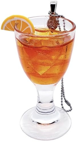 Orange Spritz Cocktail Glass Hanging Decoration/Bauble. - Mixed Up Dolly