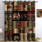 Blickdichte Gardine für Wohnzimmer H 200 x B 140 cm Traditionelle Afrikanische Muster Blickdichte Vorhänge Schlafzimmer Ösen Thermo Vorhang Kälteschutz Blackout Curtain Verdunkelung Bunt