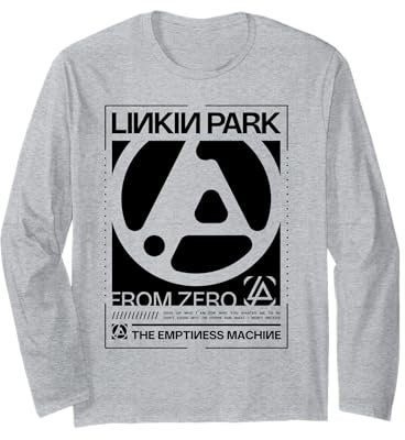 Linkin Park B&W From Zero Box Logo Long Sleeve T-Shirt
