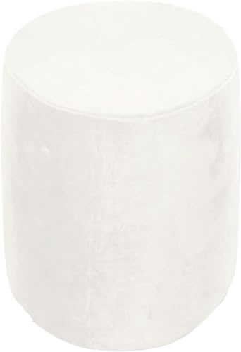 SDNAM Ottomane Schonbezug Rund 40/45/50cm Hockerbezug Hockerbezug Stretch Ottomane Abdeckung Ottoman Cover Hocker Hussen für Fußhocker Hocker Protector Hockerabdeckung(#35,W45xH45cm)