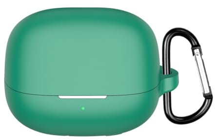 FTRONGRT Funda Compatible con Xiaomi Buds 5 Pro, Suave Durable, Anti-Rasguños Estuche Protector Compatible con Xiaomi Buds 5 Pro.Verde Oscuro
