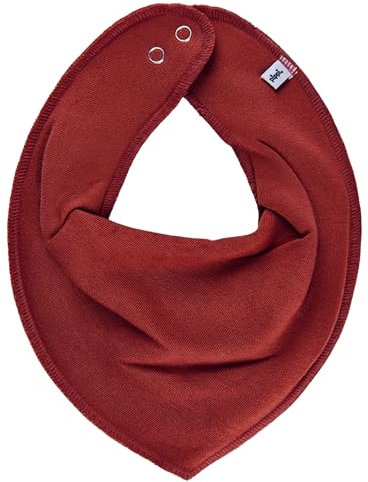 Pippi Babywear Halstuch Lätzchen Dreieckstuch Biobaumwolle uni (bordo)