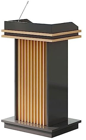 RAABYU Rednerpultständer aus Holz mit Ablage – Stabile Rednerpulte, ideale Kirchenkanzeln und Lehrerpulte – Aktivitätspodium für Hotels und Restaurants für den vielsei